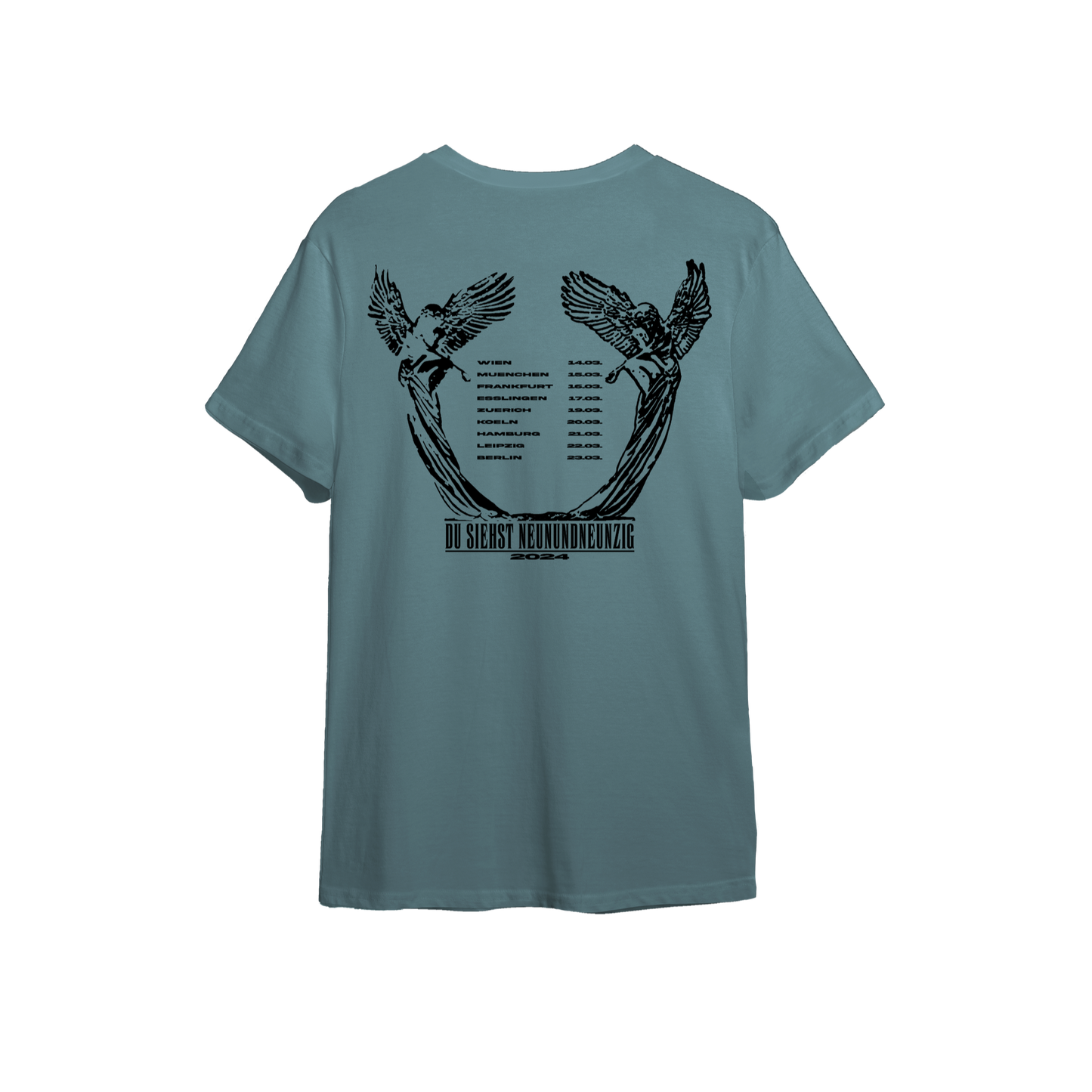 T-SHIRT – DSNN TOUR – BLAU